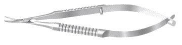 Ножницы конъюктивальные круглая ручка S-2504