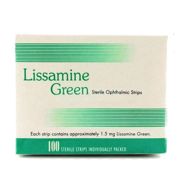 Тест-полоски Lissamine Green