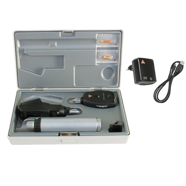 Офтальмоскоп Heine BETA 200 LED; ретиноскоп BETA 200 LED Streak; рукоятка Beta 4 USB; трансформатор, арт. C-145.28.388
