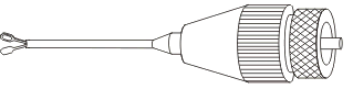 Пинцет для удаления инородных тел VF-381lb-19G
