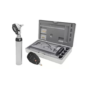 Отоскоп HEINE BETA 200 2.5 XHL F.O.; офтальмоскоп HEINE BETA 200 2.5 XHL; рукоятка BETA 2,5 В батареечная; воронки, арт. A-132.10.118