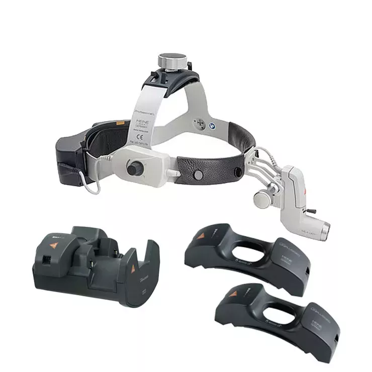 Осветитель налобный HEINE ML4 LED с 2-мя заряжаемыми блоками mPack UNPLUGGED, арт. J-008.31.416