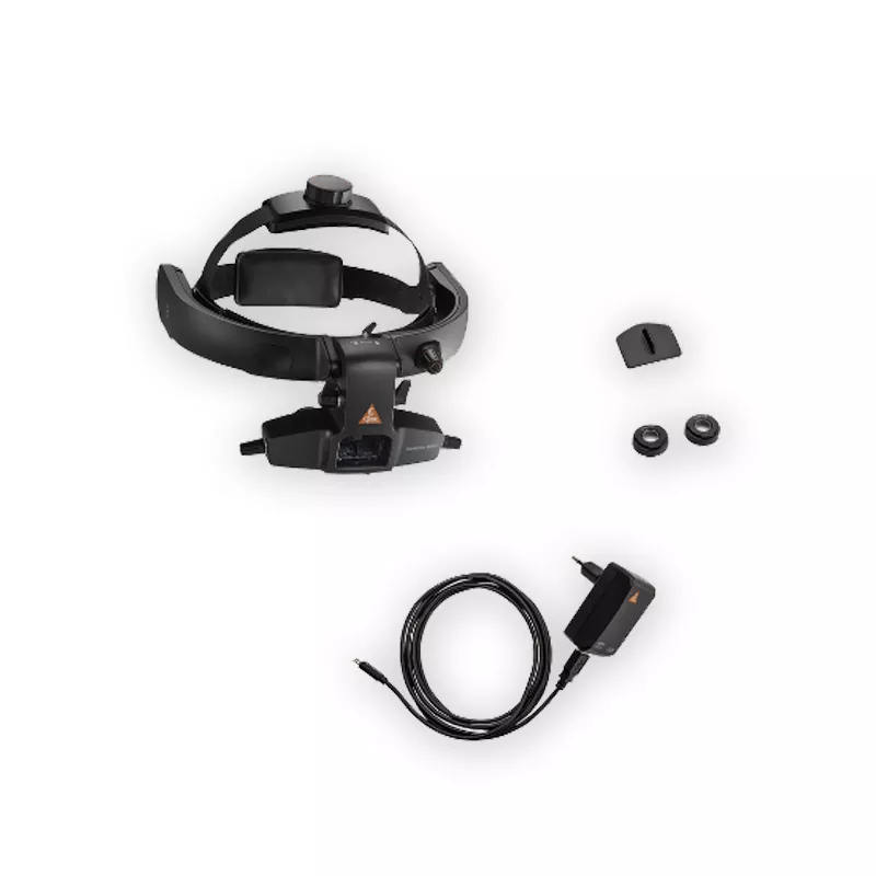 Набор HEINE непрямой офтальмоскоп Omega 600 LED; окуляры; сетевой адаптер E4-USBC, С-008.33.610