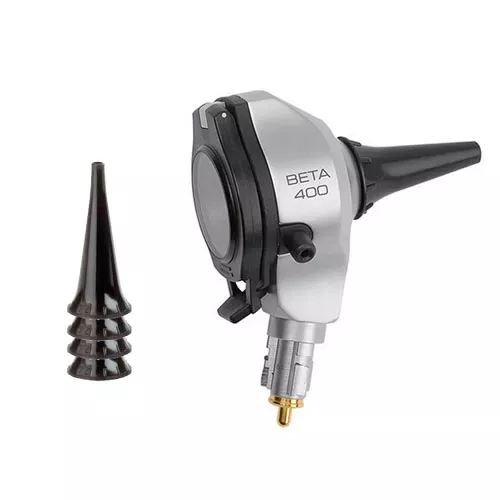 Отоскоп HEINE BETA 400 3.5 LED F.O. (голова) с воронками, арт. B-008.11.401