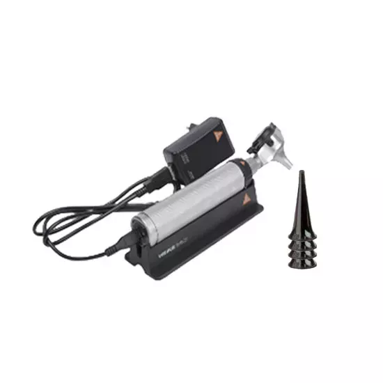 Отоскоп HEINE BETA 400 3.5 LED F.O. (голова); рукоятка BETA 4 USB; воронки, арт. B-010.28.388