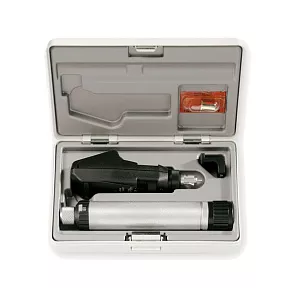 Ретиноскоп Heine BETA 200 LED 2,5 В (голова), рукоятка BETA 2,5 В батареечная; кейс, арт. C-034.10.118