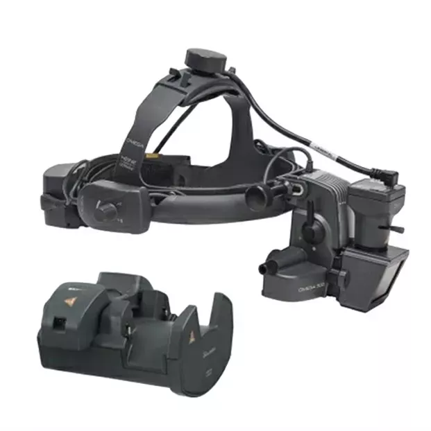 Набор HEINE непрямой офтальмоскоп OMEGA 500; видеокамера DV1; 2 x mPack UNPLUGGED; трансформатор EN 50 UNPLUGGED, арт. C-004.33.562