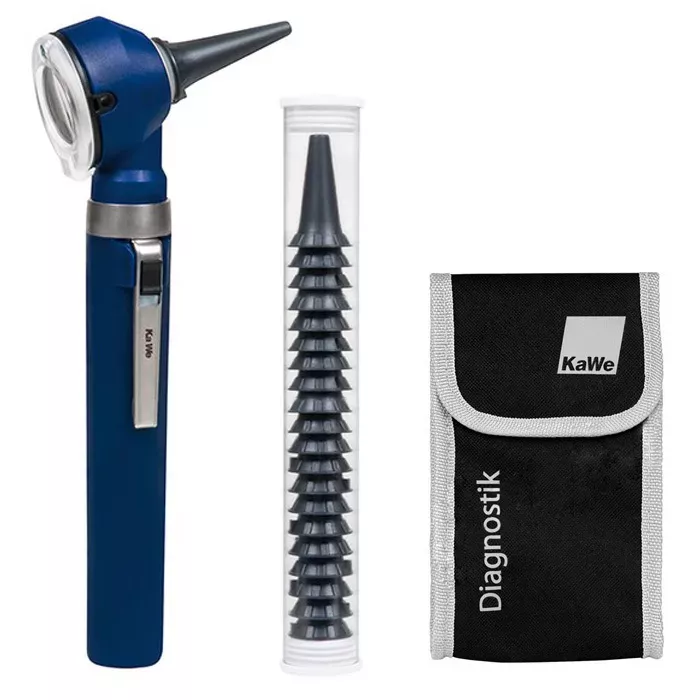 Отоскоп KaWe PICCOLIGHT LED 2,5 В F.O. стандарт, цвет синий