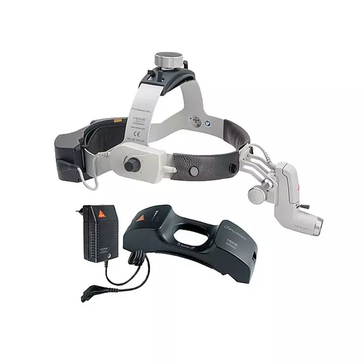 Осветитель налобный HEINE ML4 LED с блоком заряжаемым mPack UNPLUGGED, арт. J-008.31.415