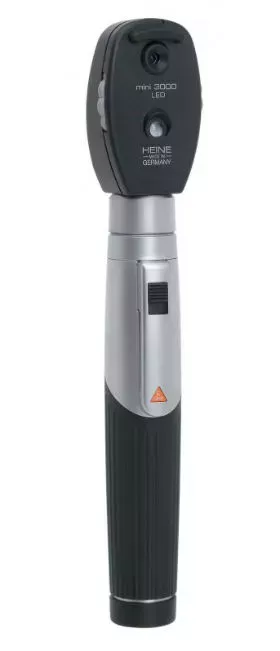 Офтальмоскоп Heine Mini 3000 LED; рукоятка Mini 3000 батареечная, арт. D-008.71.120
