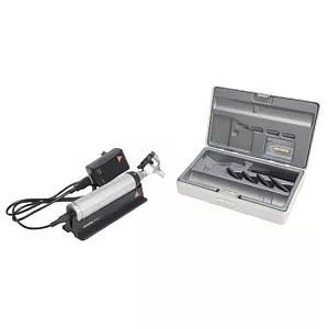 Отоскоп HEINE BETA 400 3.5 LED F.O. (голова); рукоятка BETA 4 USB; воронки; транспортировочный кейс, арт. B-143.28.388