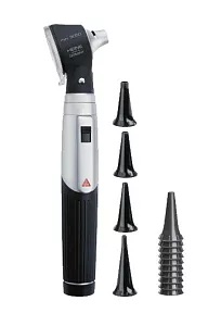 Отоскоп HEINE Mini 3000 (голова); рукоятка Mini 3000 батареечная; воронки, арт. D-001.70.220
