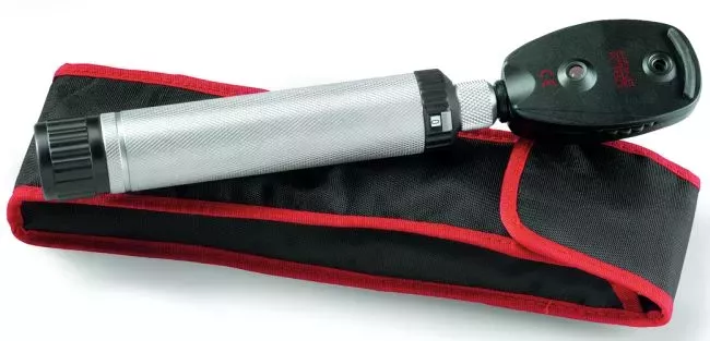 Офтальмоскоп Heine K 180 LED; рукоятка BETA 2,5 B батареечная, арт. C-182.10.118