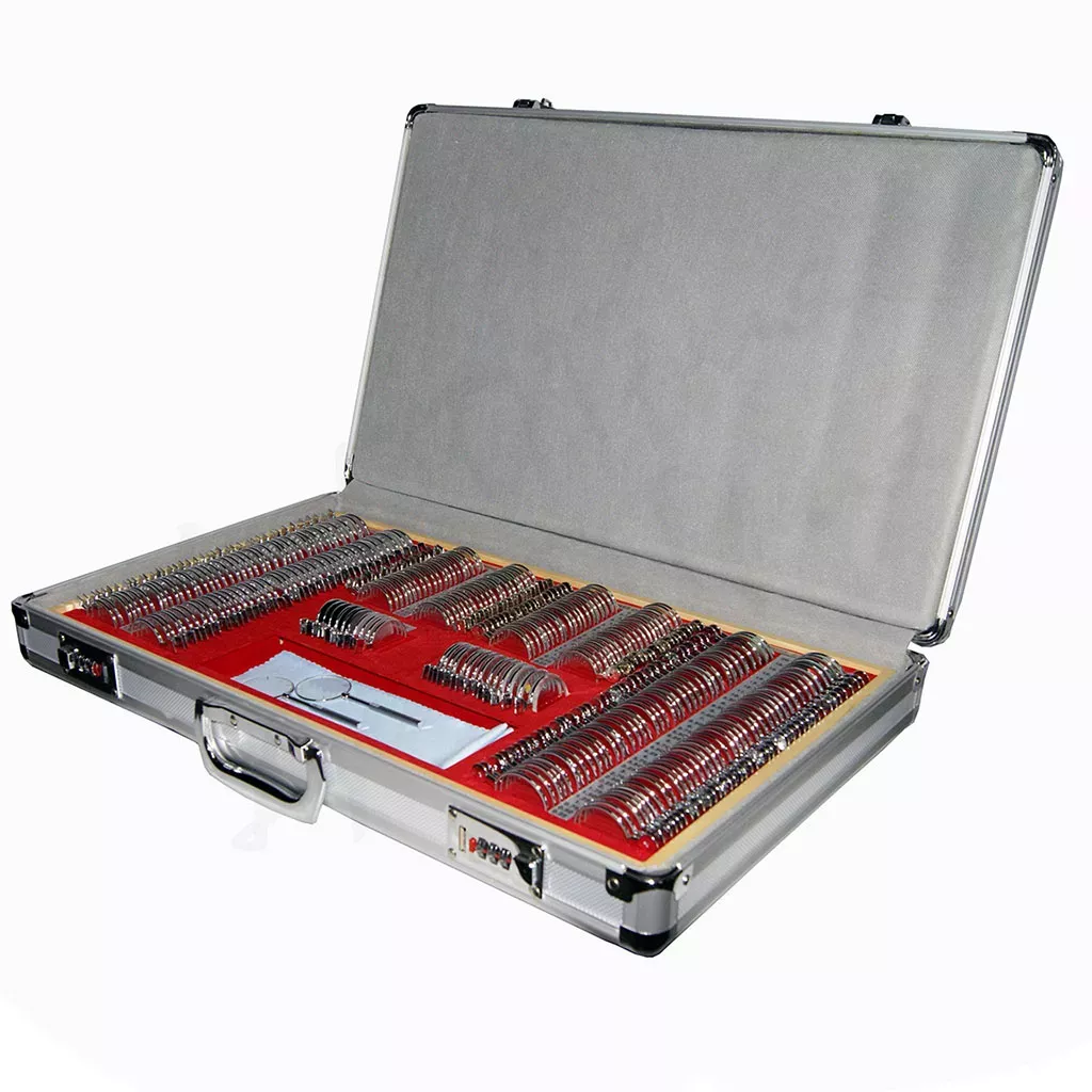 Набор пробных очковых линз большой НПОЛ 266 предметов