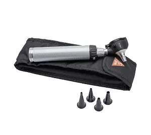 Отоскоп HEINE K 180 2.5 XHL F.O. (голова); рукоятка BETA 2,5 В батареечная; воронки; чехол, арт. B-181.10.118