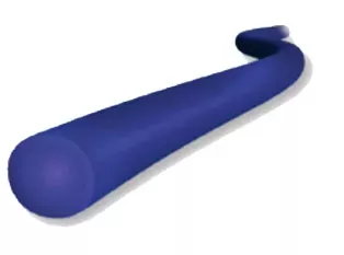 Игла атравматическая с нитью поливинилиденфторид (PVDF) шовный материал Медтехника