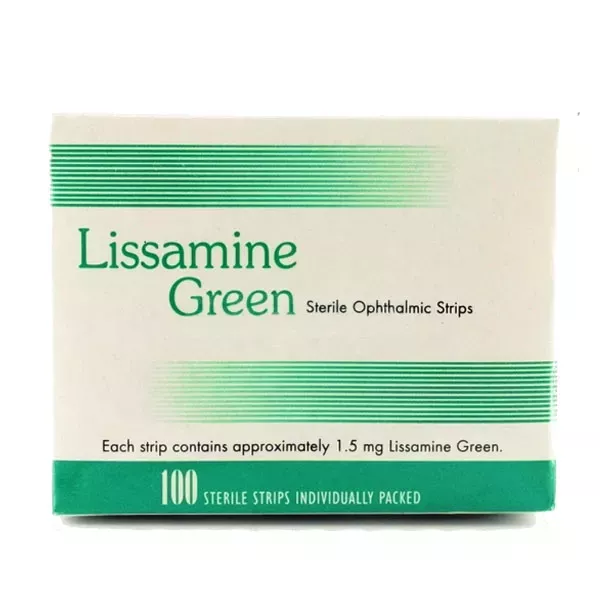 Тест-полоски офтальмологические Lissamine Green