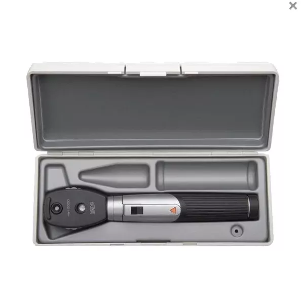 Офтальмоскоп Heine Mini 3000; рукоятка mini 3000 батареечная; твердый кейс, арт. D-852.10.021