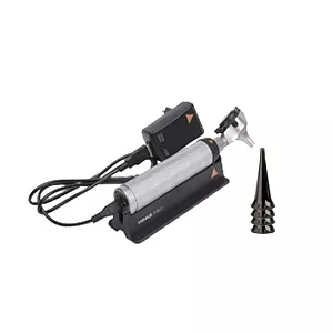 Отоскоп HEINE BETA 400 3.5 LED F.O. (голова); рукоятка BETA 4 USB; воронки, арт. B-010.28.388