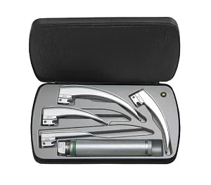 Набор ларингоскопа HEINE 2,5 В LED с батареечной рукояткой и кейсом