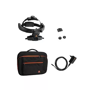 Набор HEINE непрямой офтальмоскоп Omega 600 LED; окуляры; сетевой адаптер E4-USBC; транспортировочный кейс, С-008.33.613