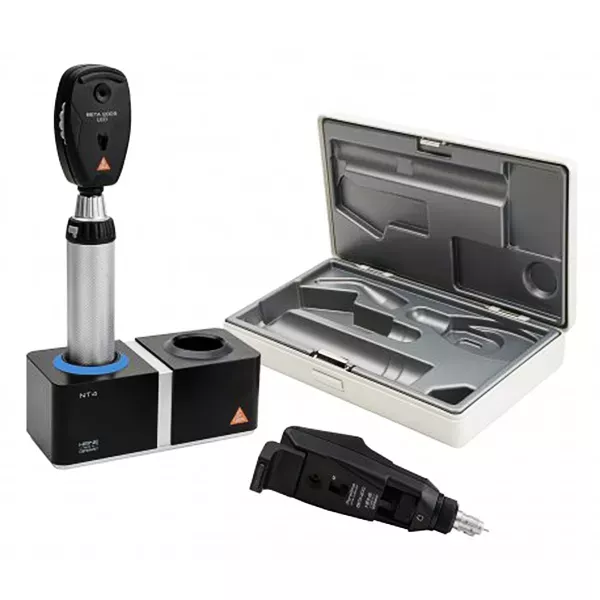 Офтальмоскоп Heine BETA 200 LED; ретиноскоп BETA 200 LED Streak; рукоятка Beta 4 NT; зарядный блок NT4, арт. C-145.24.420