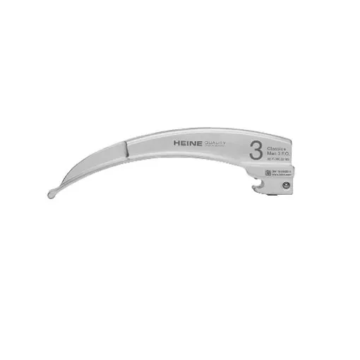 Клинок ларингоскопа Heine Classic+ Mac 3 F.O., арт. F-000.22.103