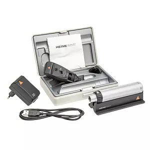 Ретиноскоп Heine BETA 200 LED 3,5 В (голова), рукоятка BETA 4 USB; кейс, арт. C-034.28.388