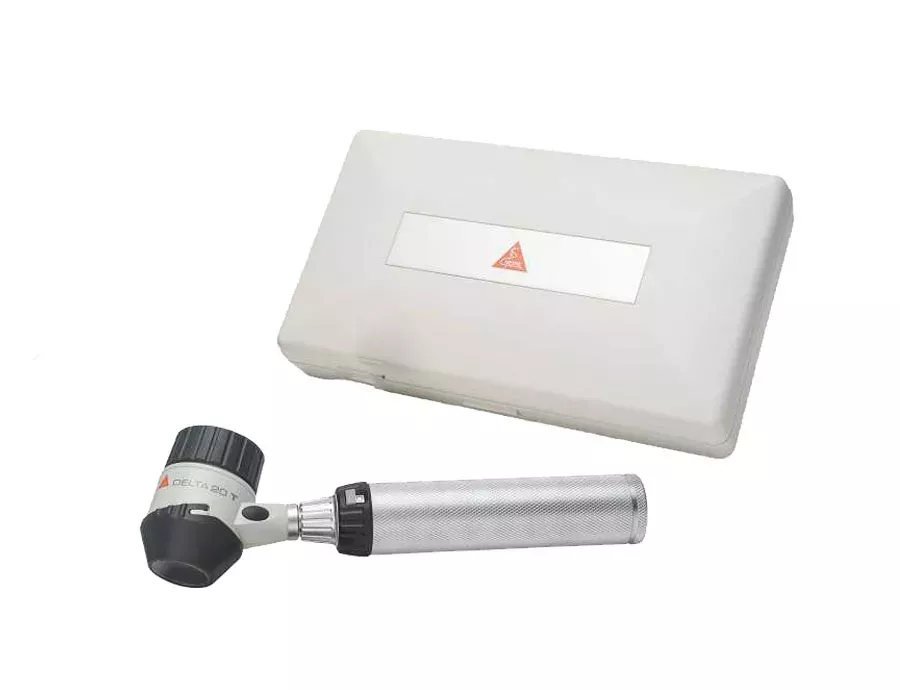 Дерматоскоп Heine DELTA 20T; рукоятка BETA 2,5 В батареечная; кейс транспортировочный, арт. K-008.34.221/1