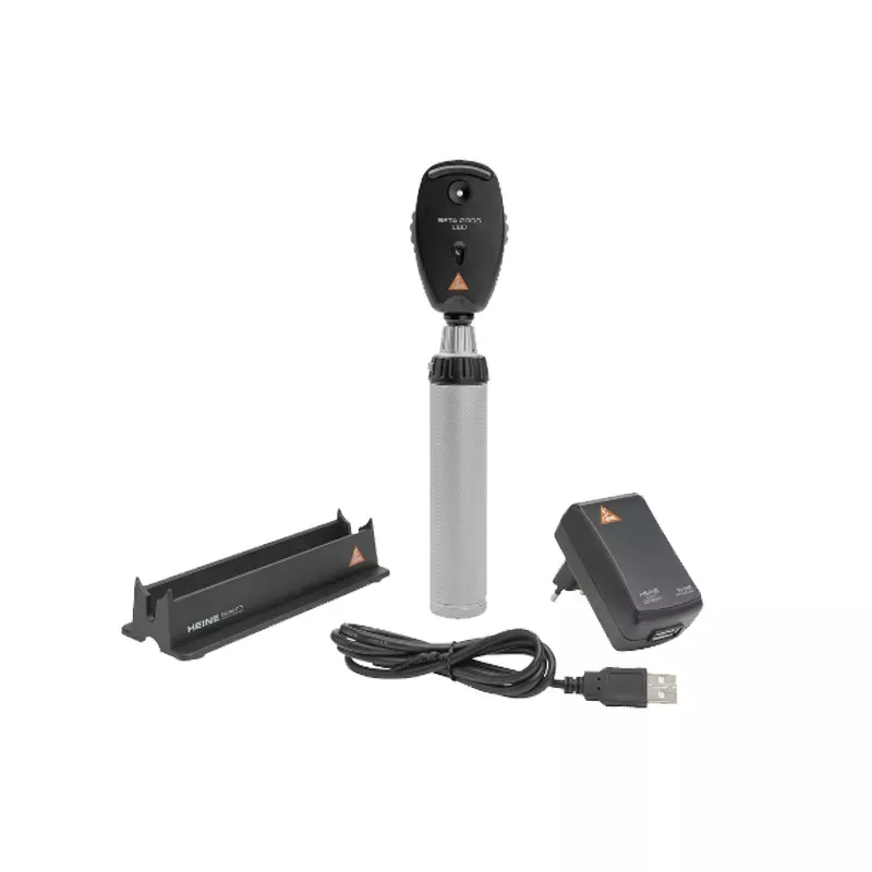 Офтальмоскоп Heine BETA 200 LED; рукоятка BETA 4 USB; сетевой адаптер, арт. C-011.28.388