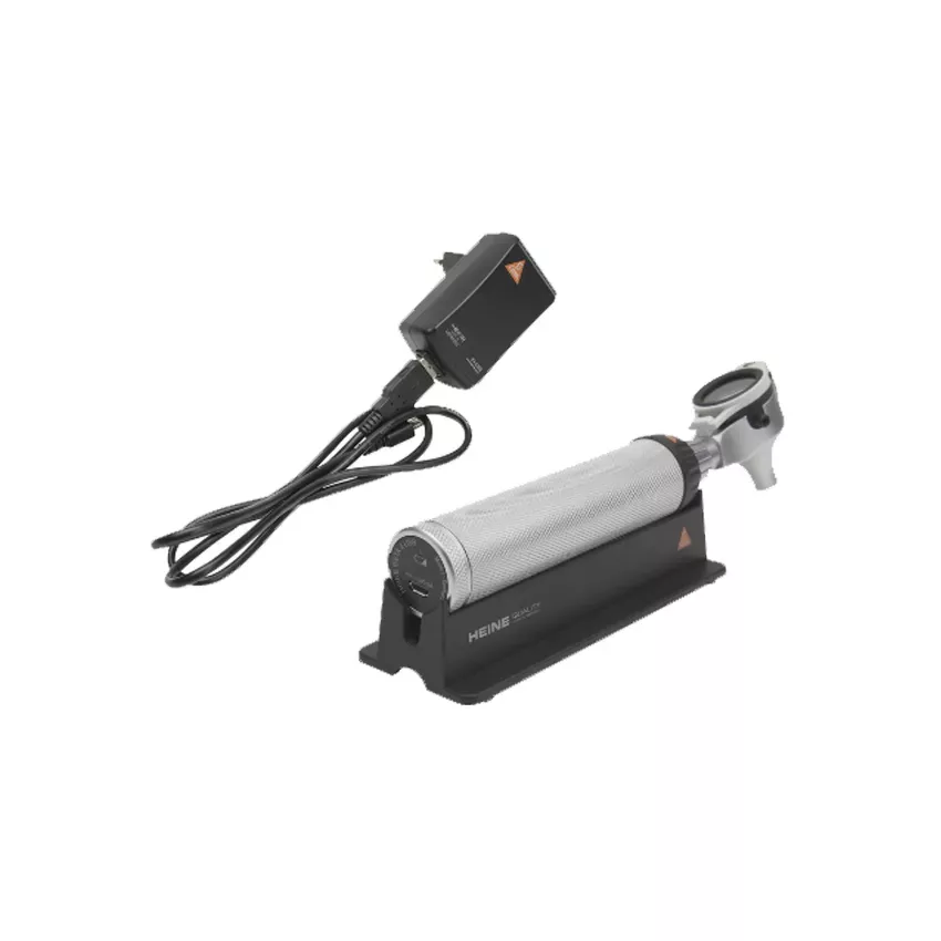 Отоскоп ветеринарный HEINE 200 VET 3.5 LED F.O.; рукоятка BETA 4 USB, арт. G-011.28.388