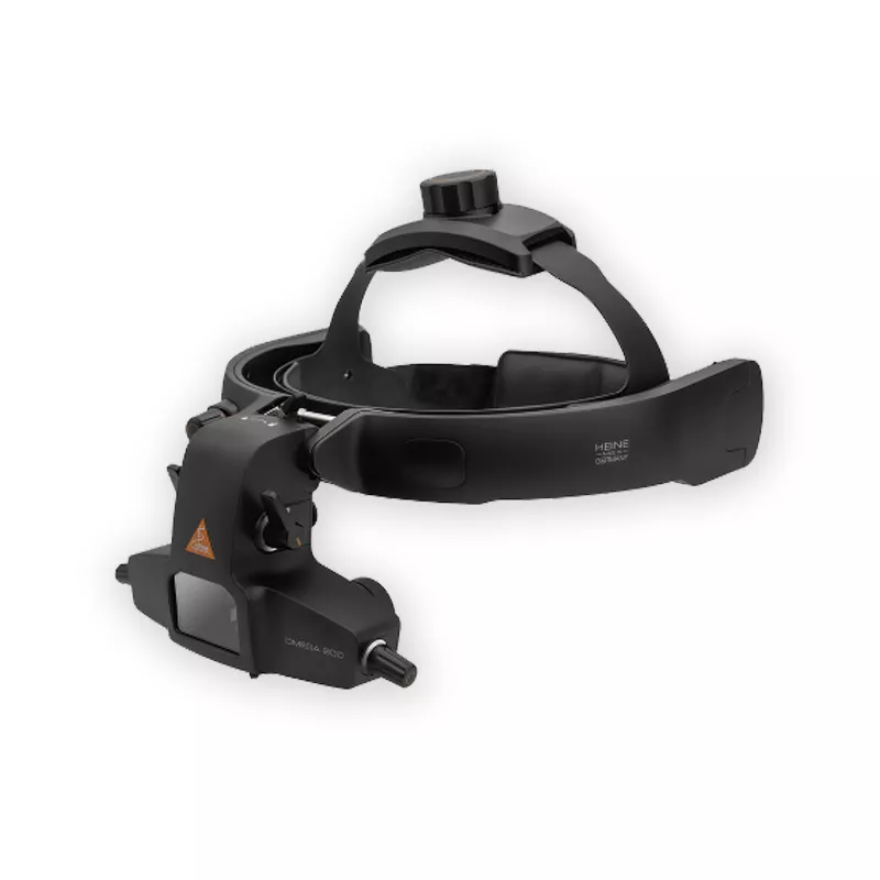 Набор HEINE непрямой офтальмоскоп Omega 600 LED; окуляры; сетевой адаптер E4-USBC; обучающее зеркало TM2; транспортировочный кейс, С-008.33.614