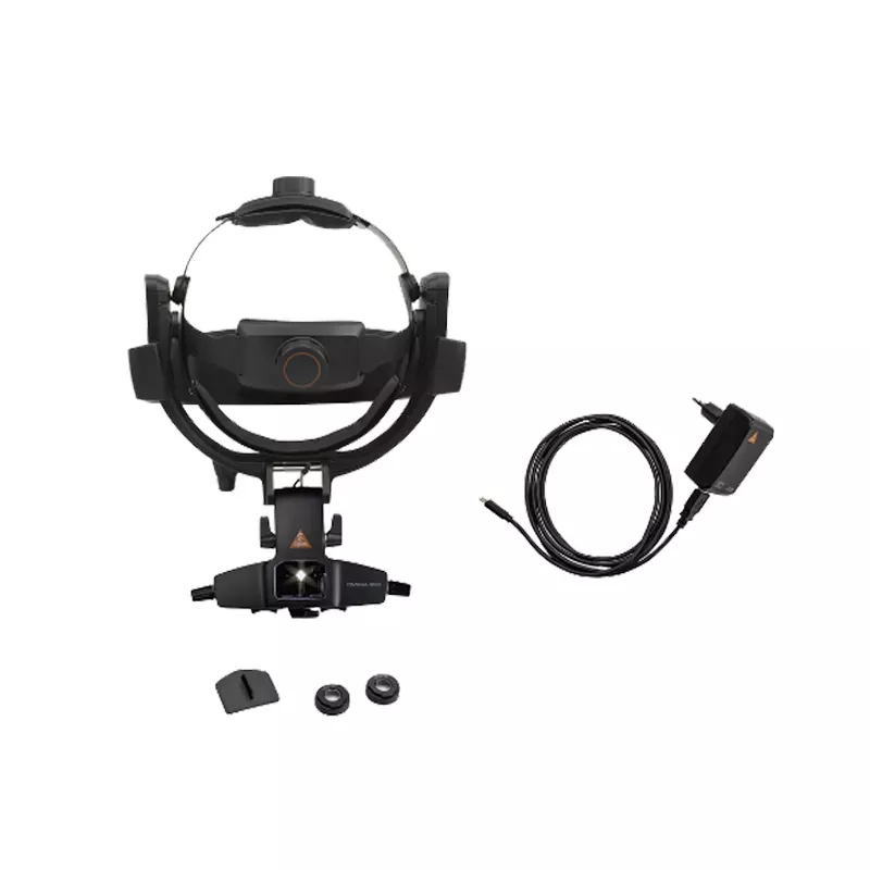 Набор HEINE непрямой офтальмоскоп Omega 600 LED; окуляры; сетевой адаптер E4-USBC; настенный трансформатор CW1, С-008.33.612