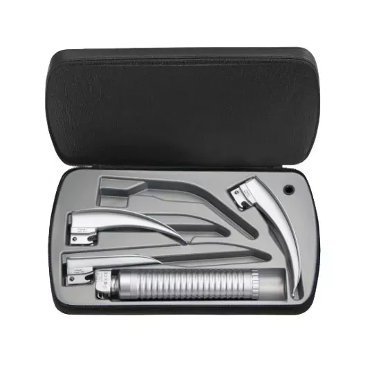 Клинки ларингоскопа 2,5 В LED; рукоятка Standard F.O. EasyClean батареечная; транспортировочный кейс, арт. F-119.18.820