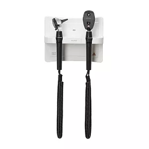 Настенный трансформатор HEINE EN 200; отоскоп HEINE BETA 400 3.5 XHL F.O.; офтальмоскоп BETA 200 3.5 XHL; рукоятка BETA x2; адаптер сетевой для рукояток, арт. A-095.12.214