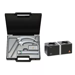 Клинки ларингоскопа Flextip 3,5 В XHL; рукоятка Standard F.O. 4 NT; транспортировочный кейс, арт. F-230.23.865