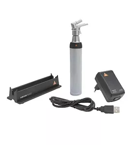 Держатель шпателя HEINE 3,5 В (голова); рукоятка BETA 4 USB; трансформатор, арт. B-016.27.388