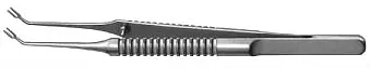 Пинцет фиксационный для трансплантации роговицы, изогнутый по радиусу F-2512
