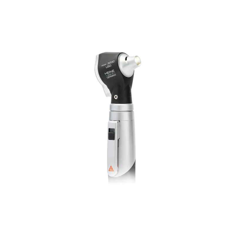 Отоскоп HEINE Mini 3000 LED (голова); рукоятка Mini 3000 батареечная; воронки, арт. D-008.70.210